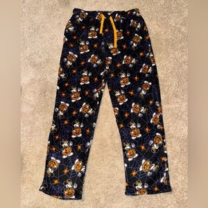 Disney Adult Pajama Bottoms - Black and Orange